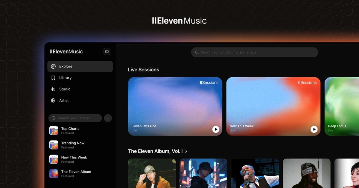 ElevenMusic gallery image