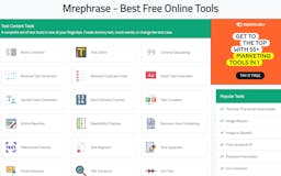 Mrephrase Online Free Web Tools media 1