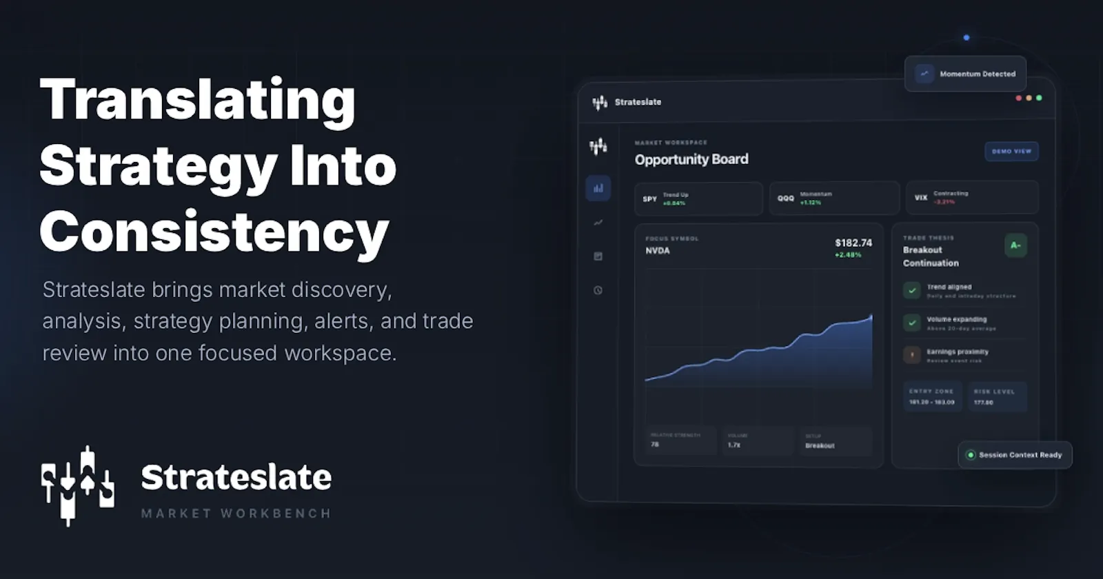 Strateslate Market Workbench screenshot 2