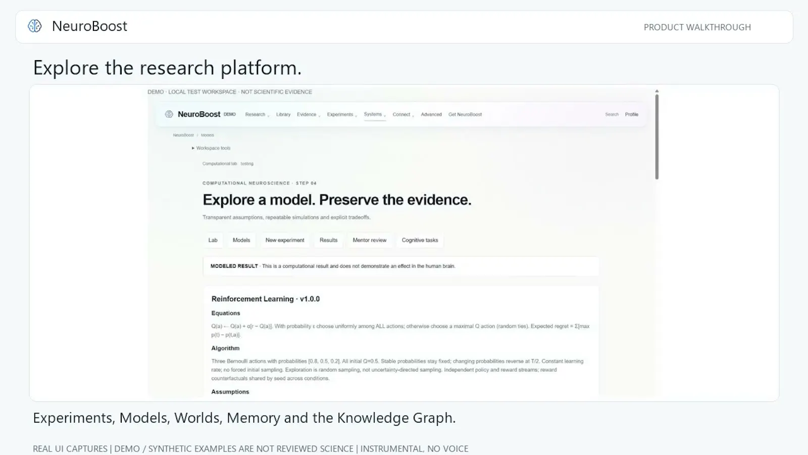 NeuroBoost · What does evidence support? screenshot 1 (video preview)
