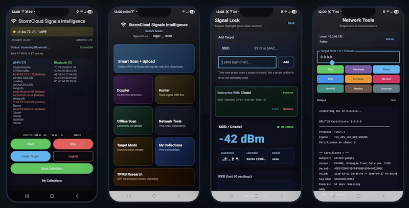 StormCloud • Signals Intelligence screenshot 2