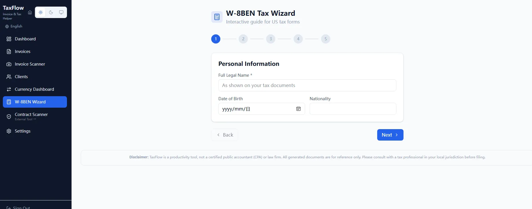 TaxFlow gallery image