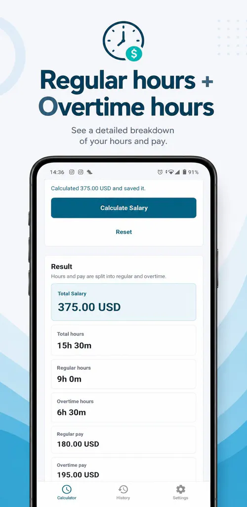Work Hours Calculator gallery image