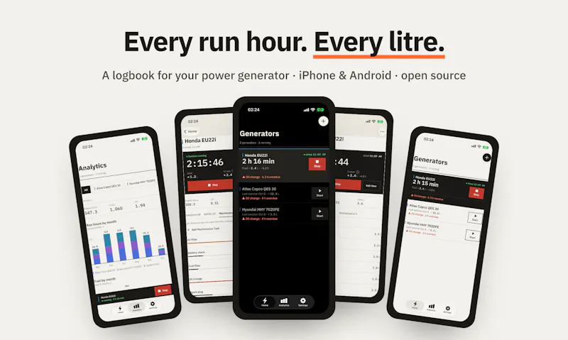 Generator Tracker screenshot 1