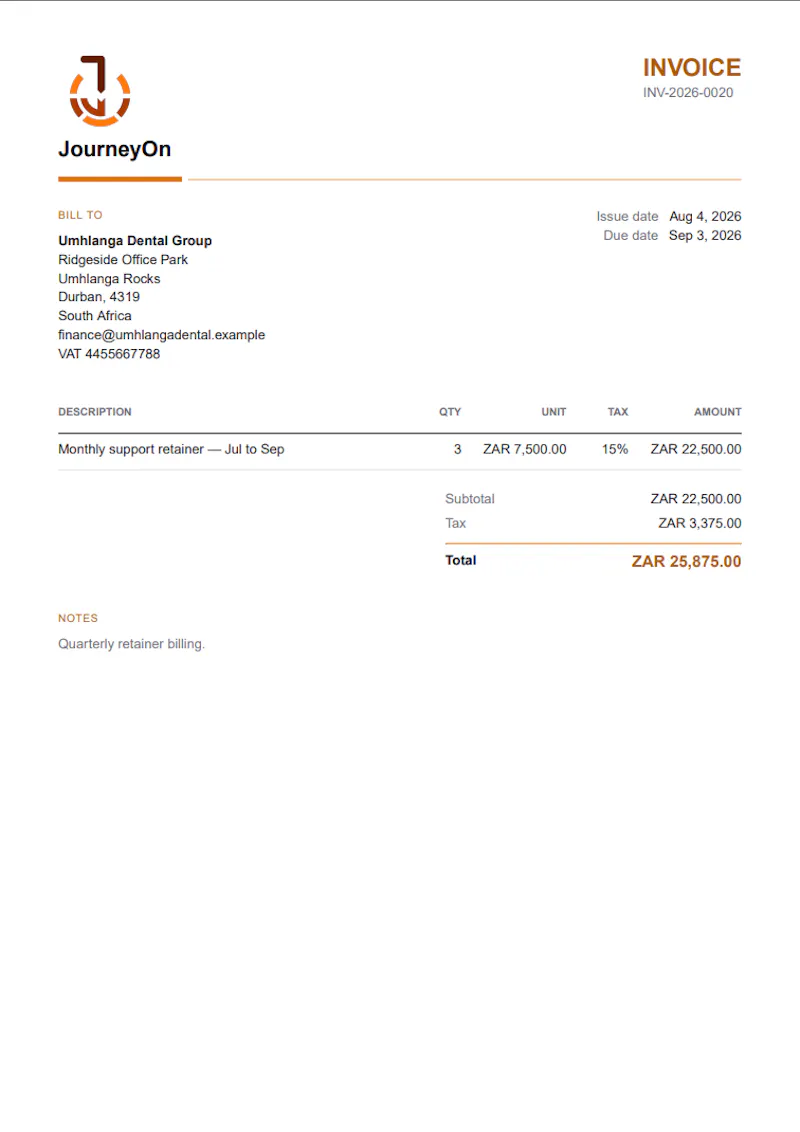 Platybooks screenshot 3