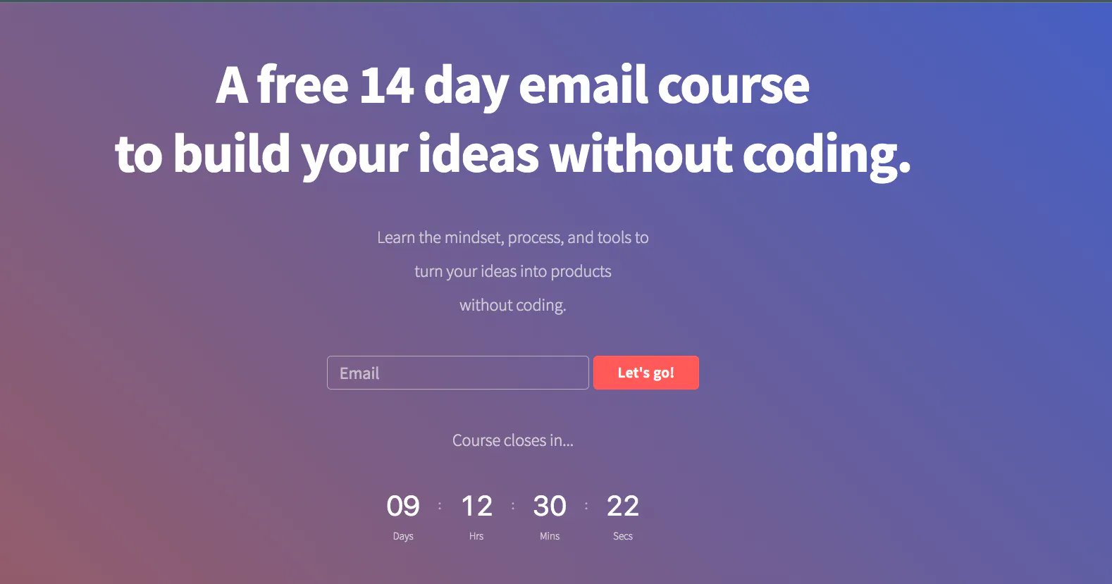 Build Your Idea With No-Code 🦄