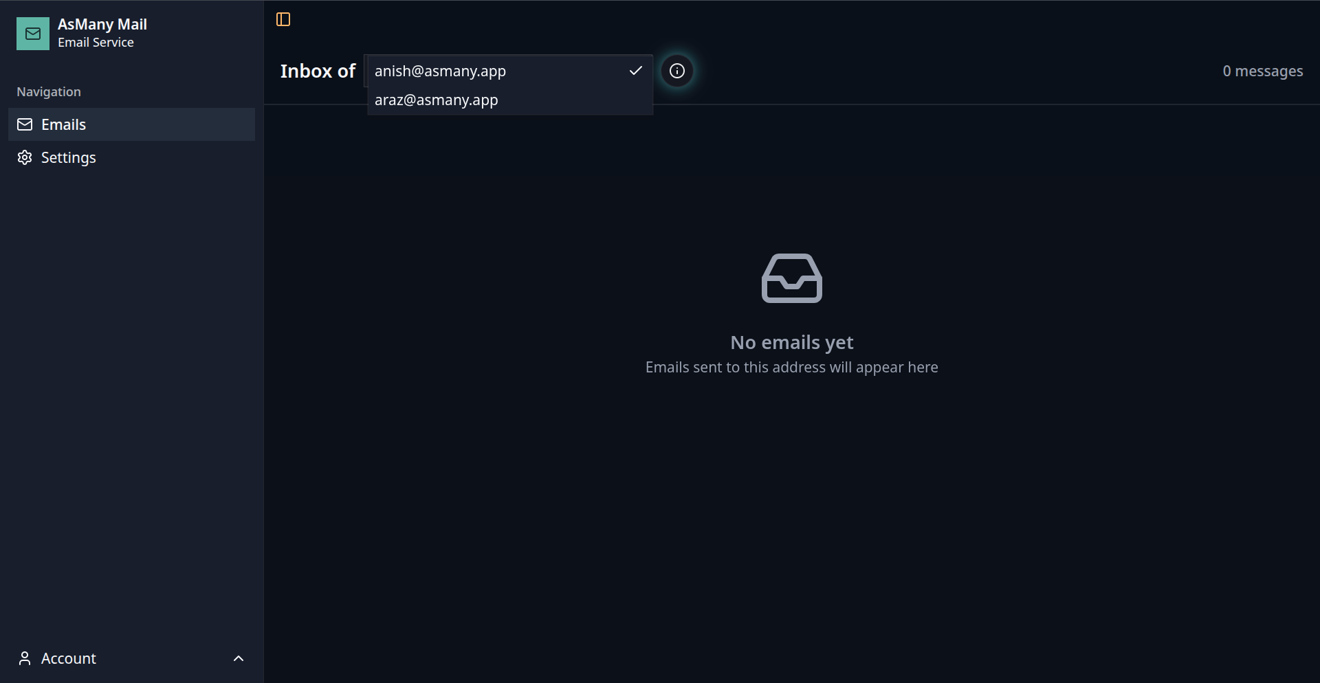 AsManyMail - Main product screenshot demonstrating key features and user interface