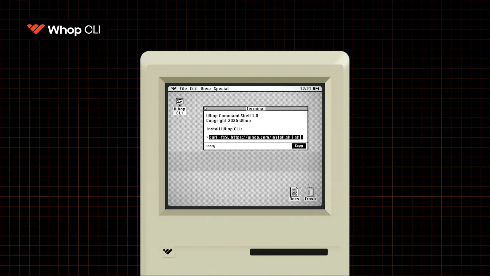Whop CLI screenshot 2