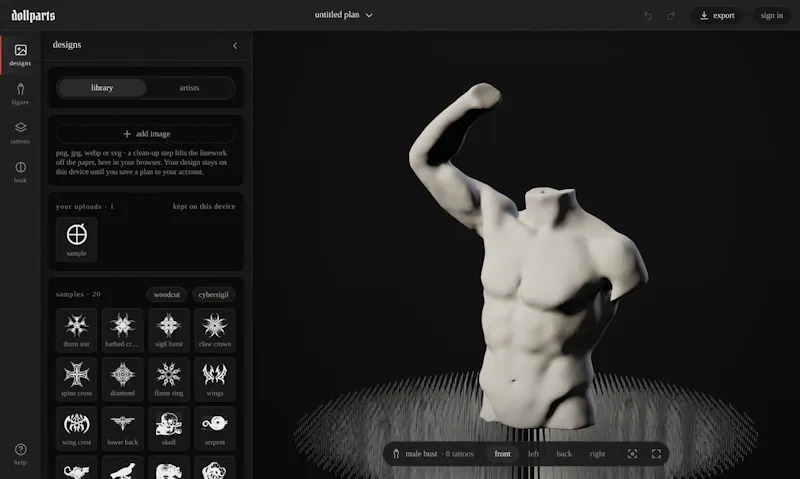 dollparts screenshot 4