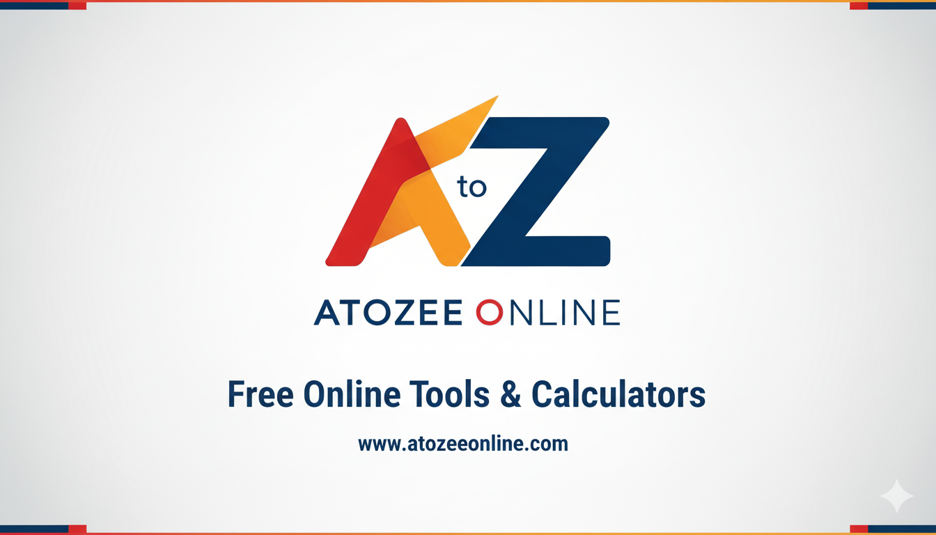 atozeeonline - Main product screenshot demonstrating key features and user interface