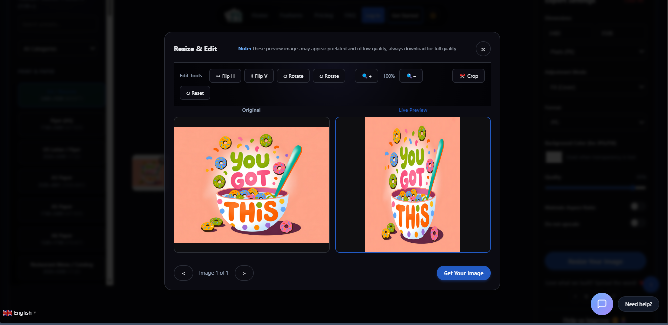 ProBatchResizer | Multiple Image Resizer - Screenshot 3 showing product features and functionality