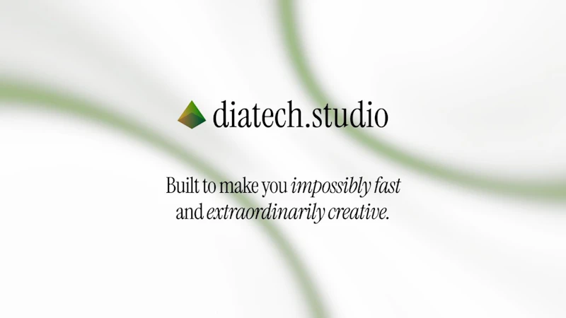 Diatech Studio screenshot 1 (video preview)