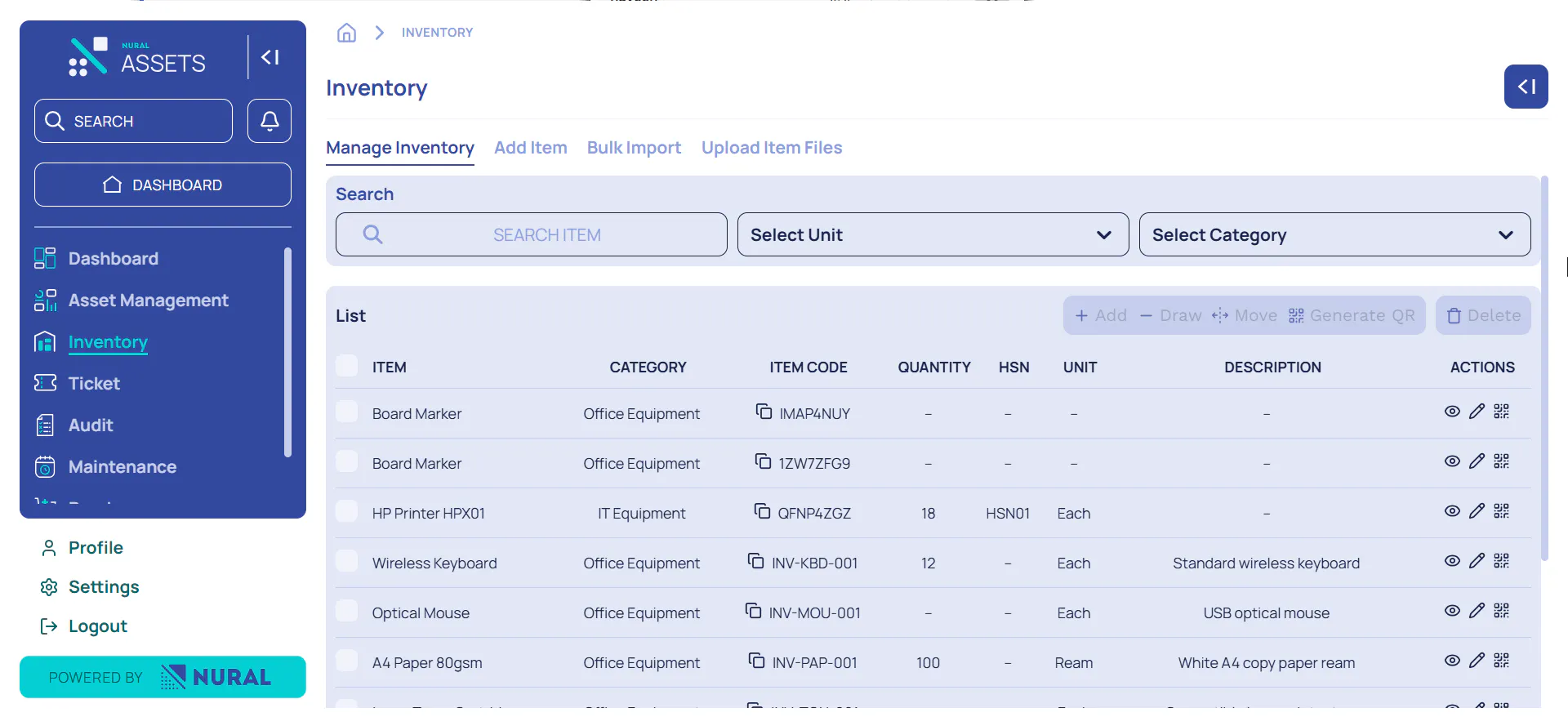  Nural Asset Management Software gallery image