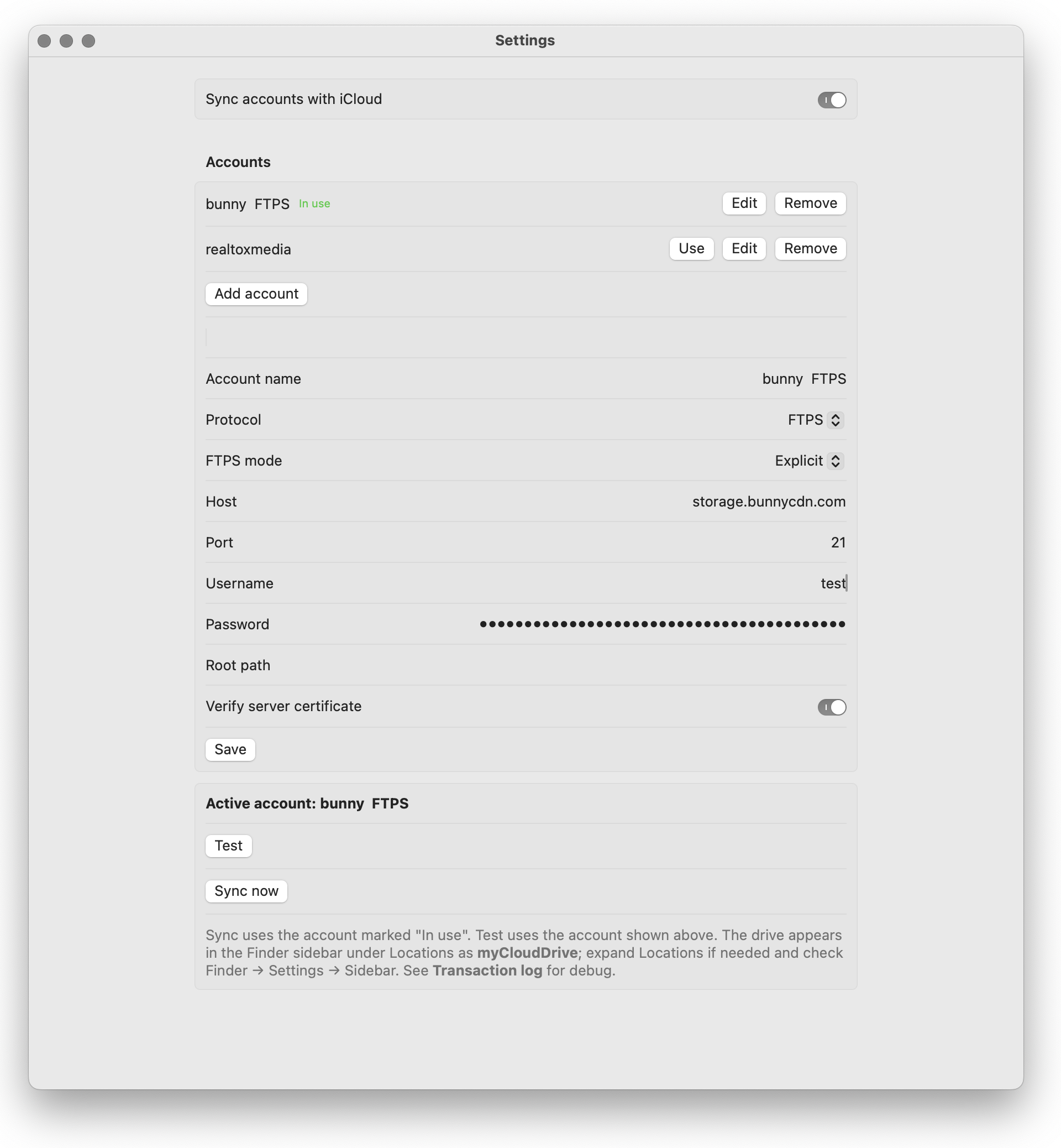 my Cloud Drive - Main product screenshot demonstrating key features and user interface