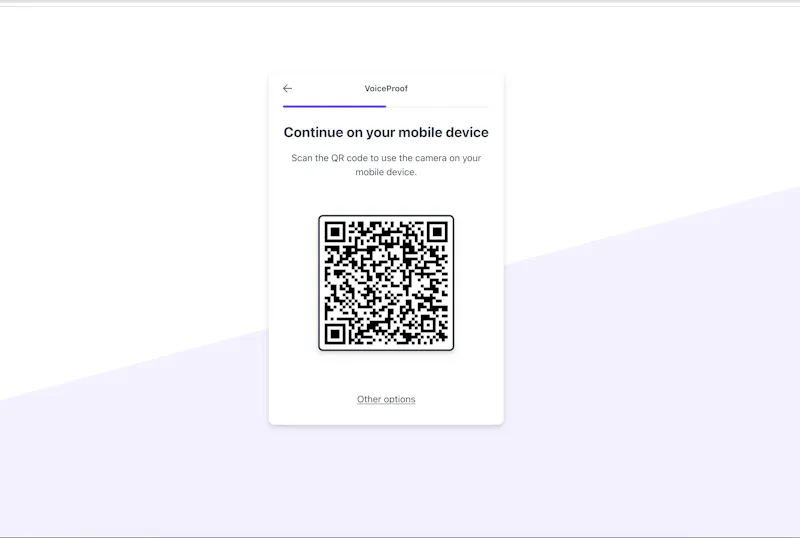 Voiceproof.ai screenshot 2