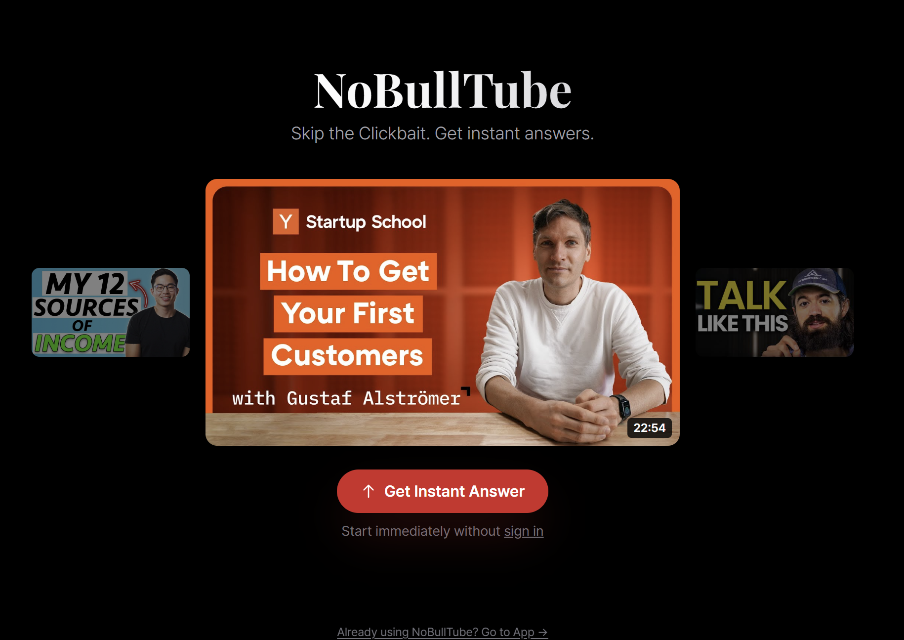 NoBullTube - Screenshot 3 showing product features and functionality