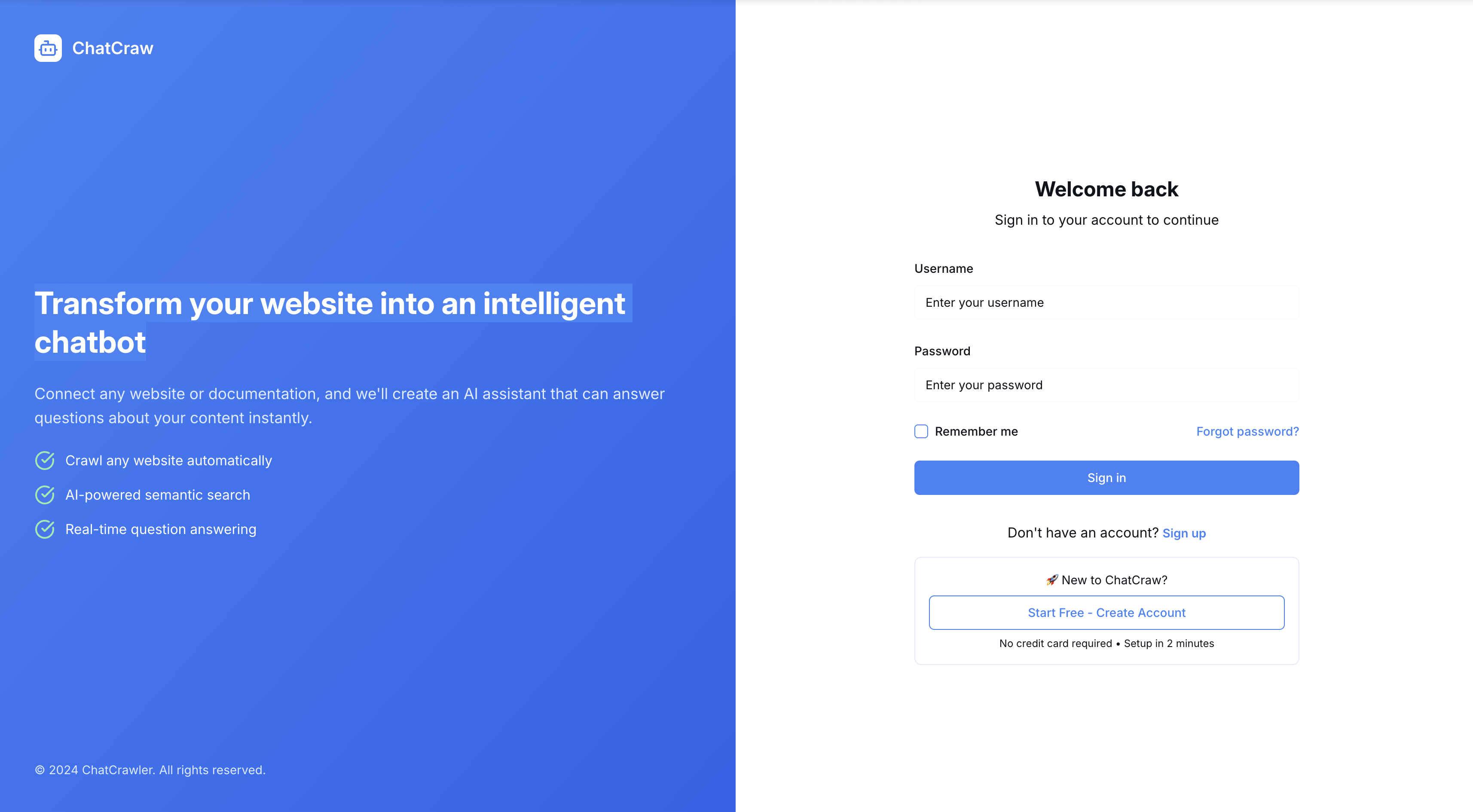 Média Chatcraw - Transformez votre site Web en un chatbot intelligent 1