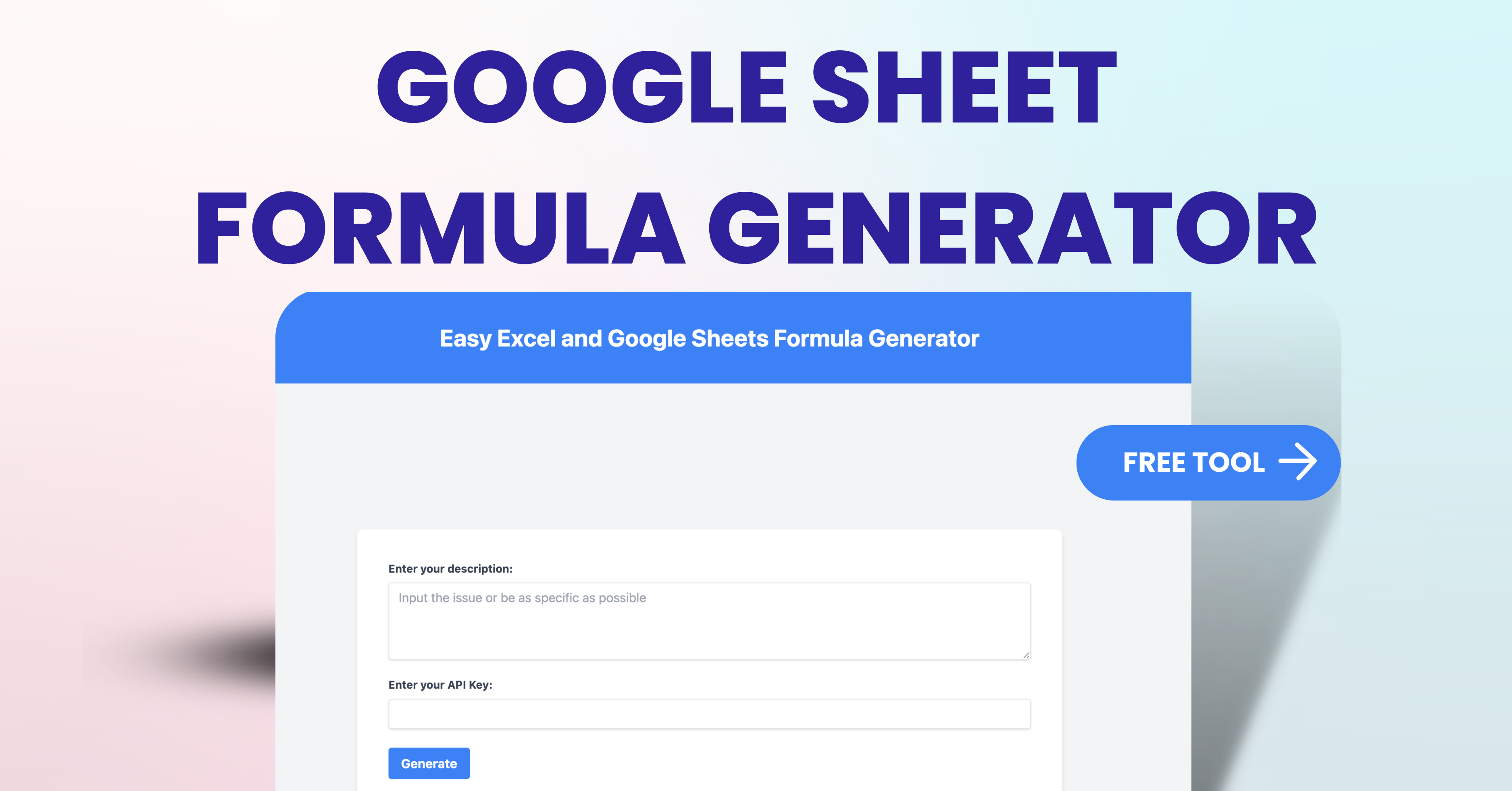Google Sheet Formula Generator gallery image