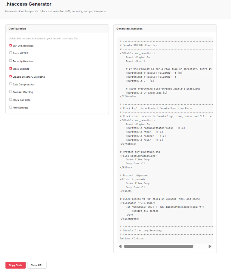 DevCodex for Joomla screenshot 3