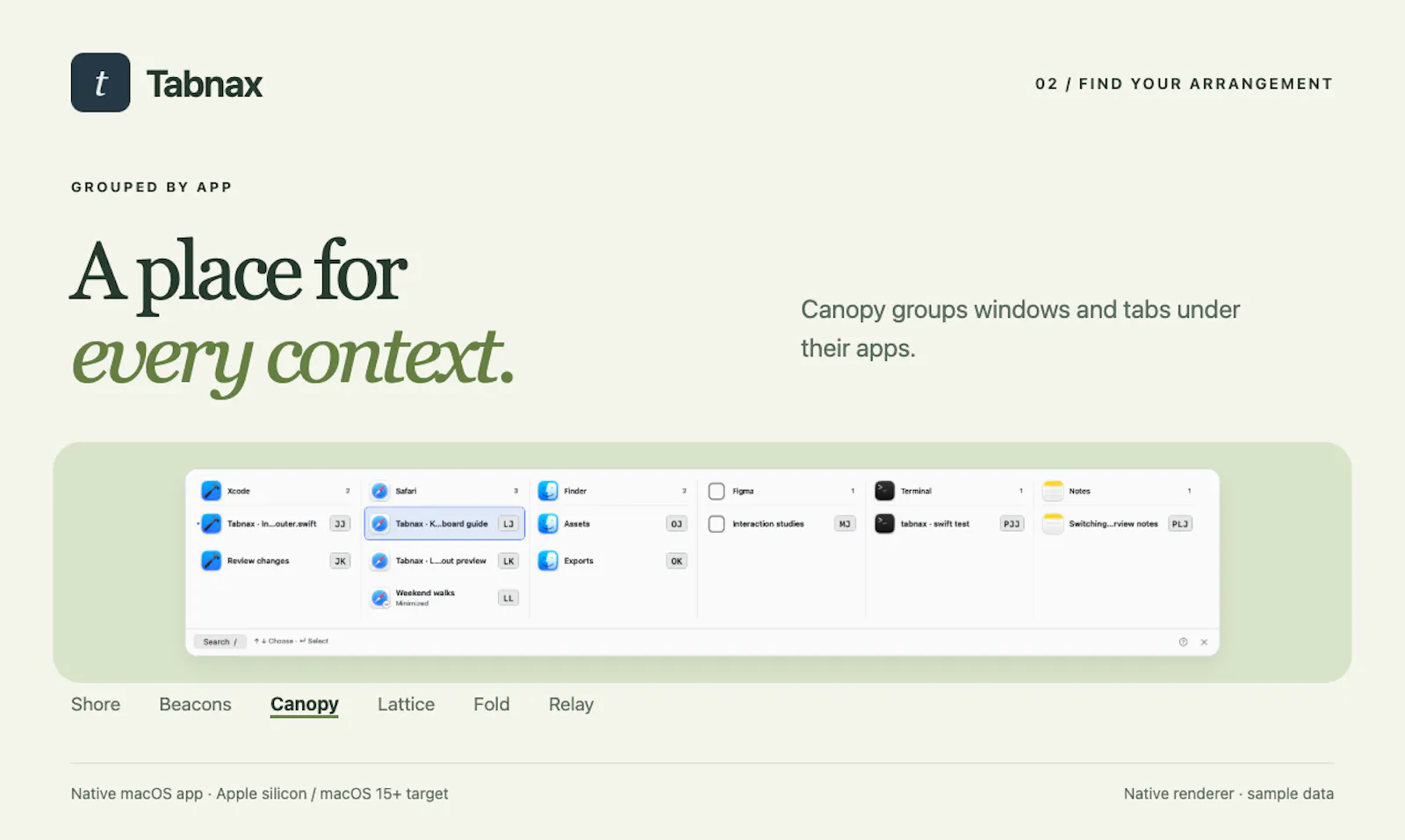 Tabnax screenshot 2