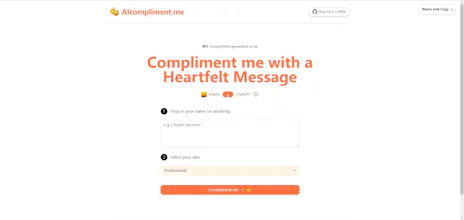 AIcompliment.me gallery image