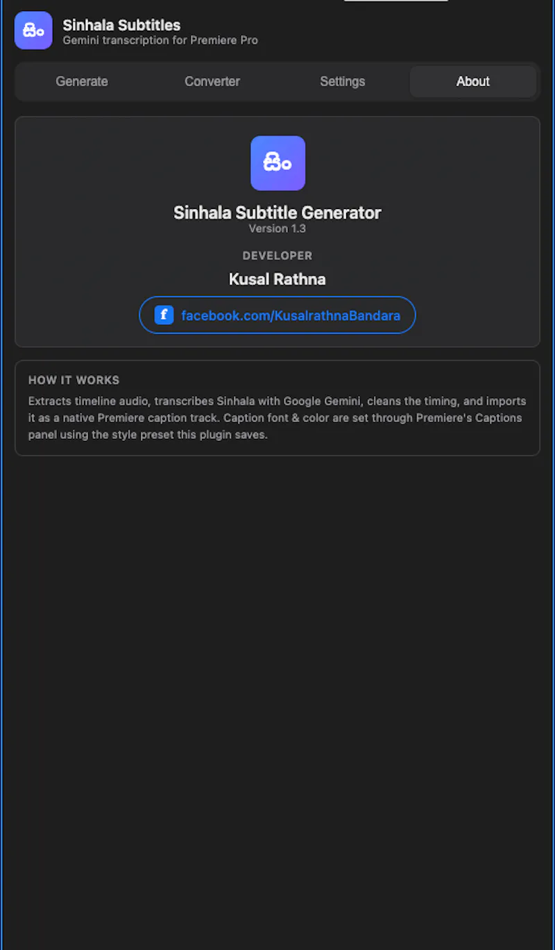 Sinhala Subtitle Generator screenshot 8