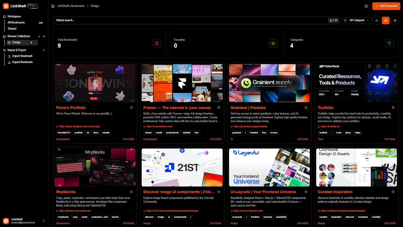 LinkShelf screenshot 5