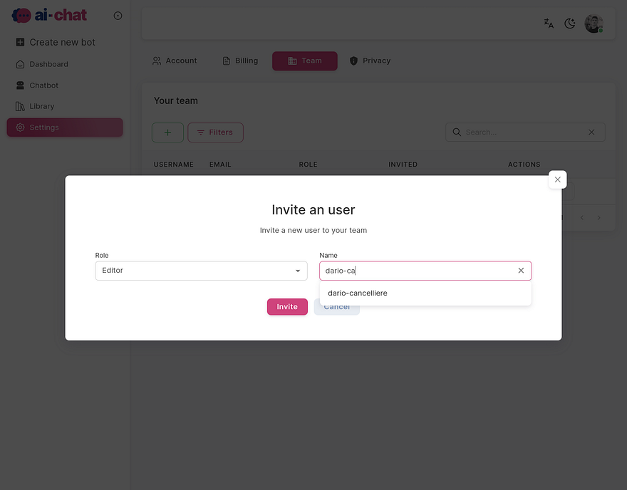 AI Chat gallery image