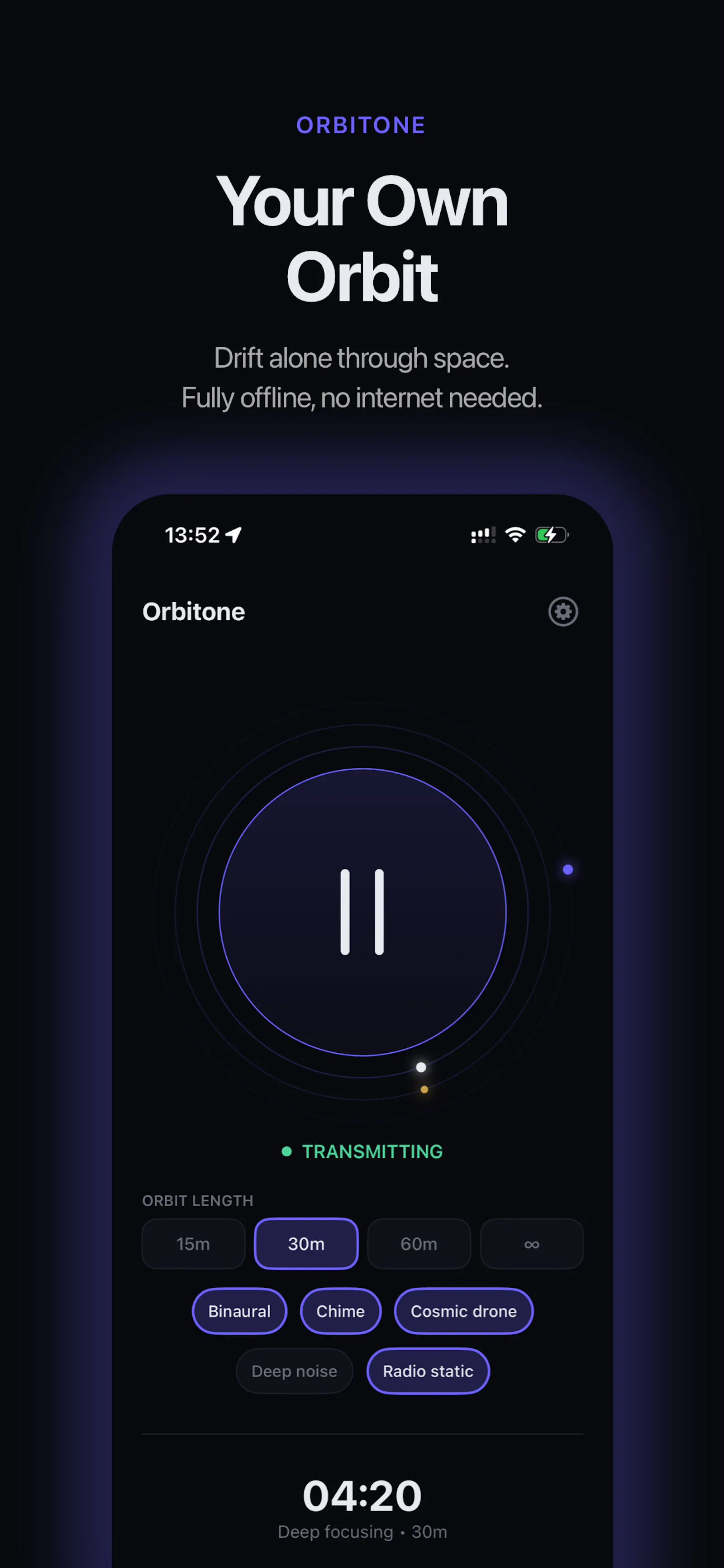 Orbitone screenshot 2