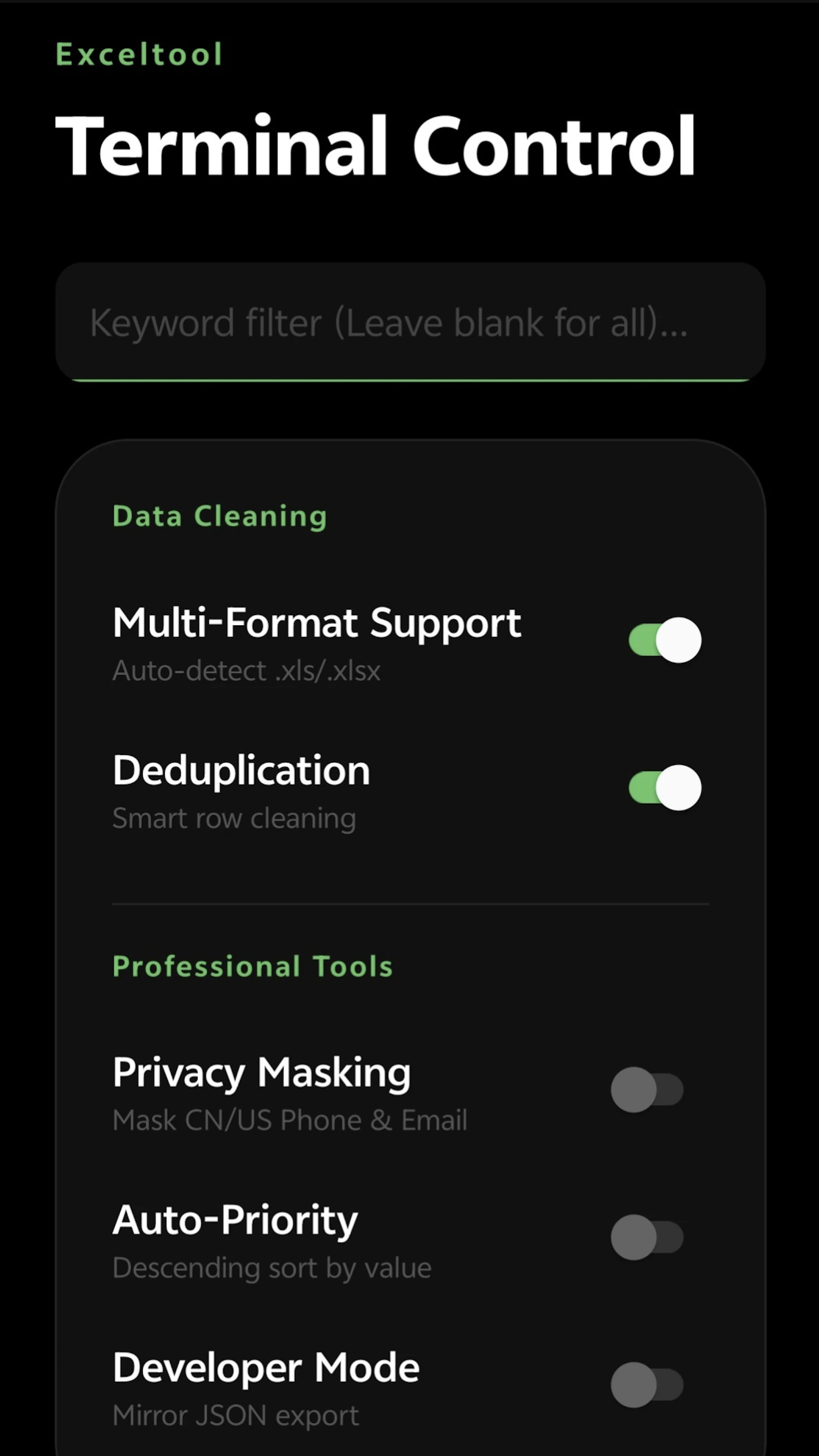 Excelzdh screenshot 2