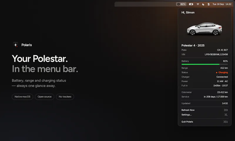 Polaris screenshot 2