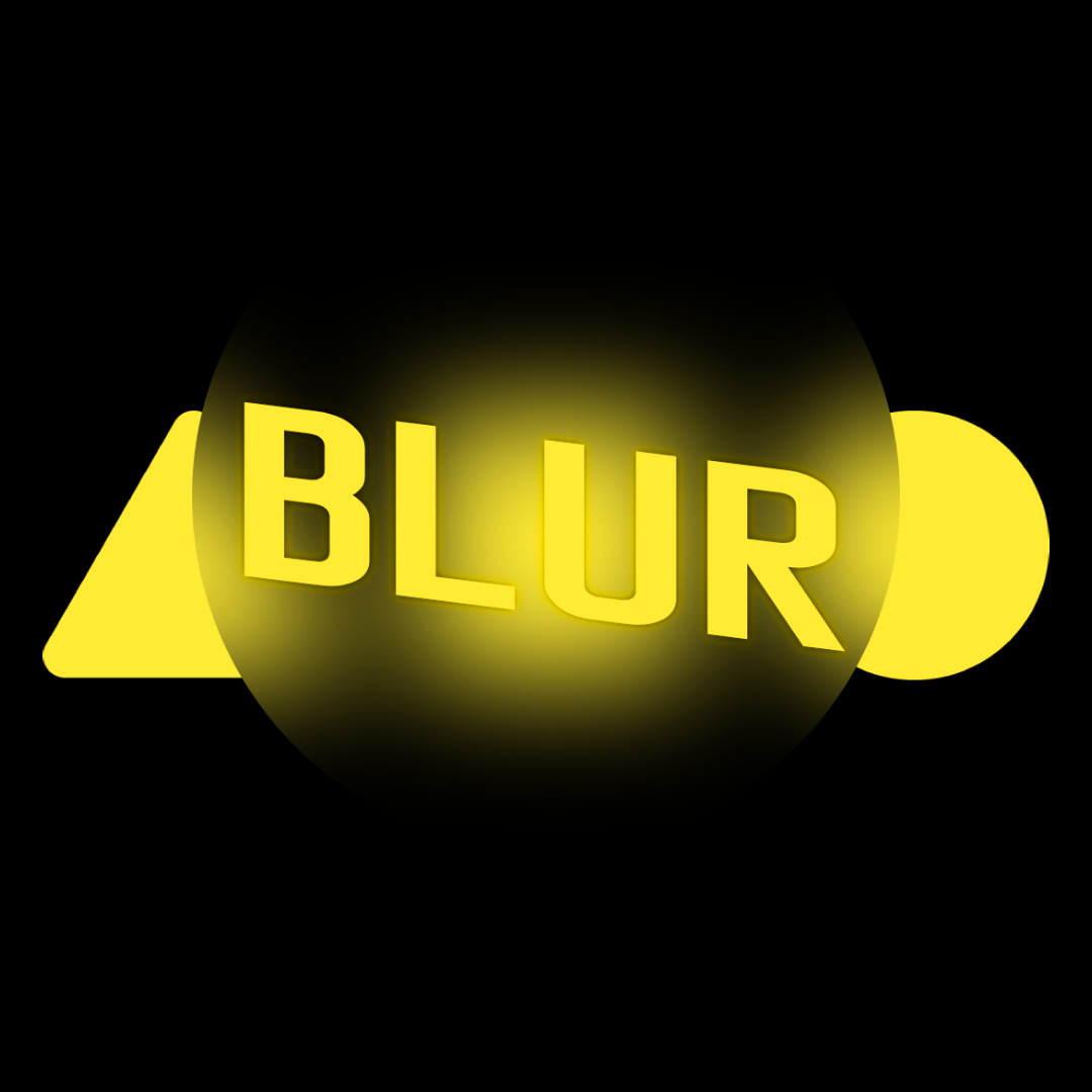 BLUR - Product Hunt launch logo
