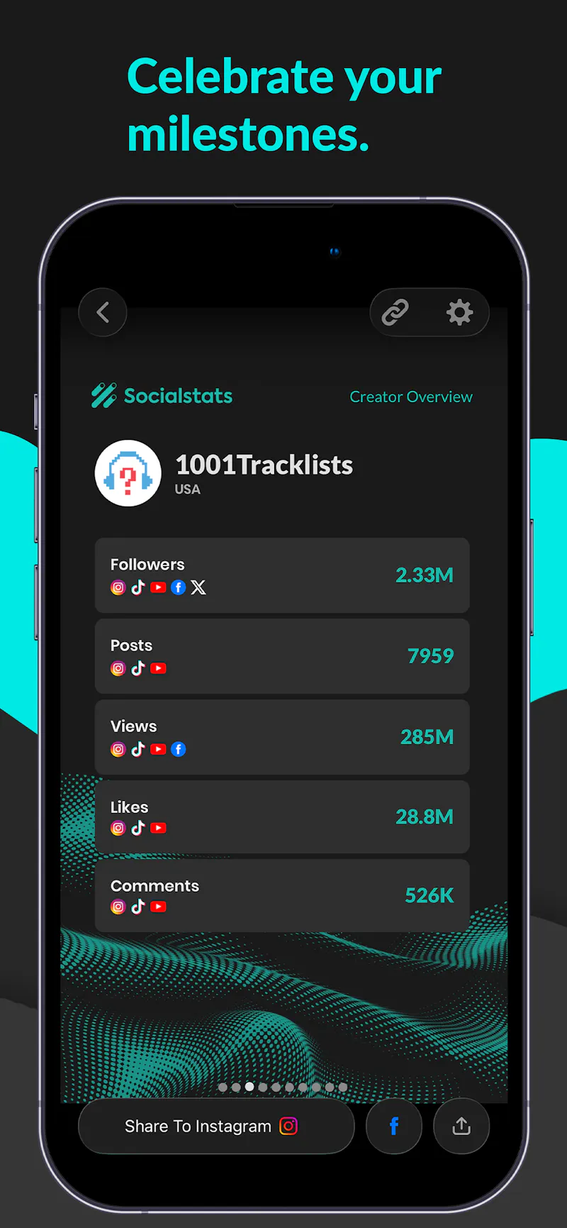 Socialstats screenshot 5