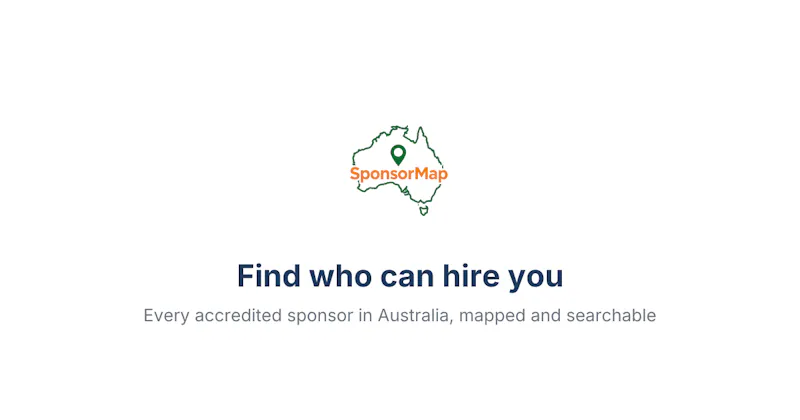 SponsorMap — Find who can hire you screenshot 1