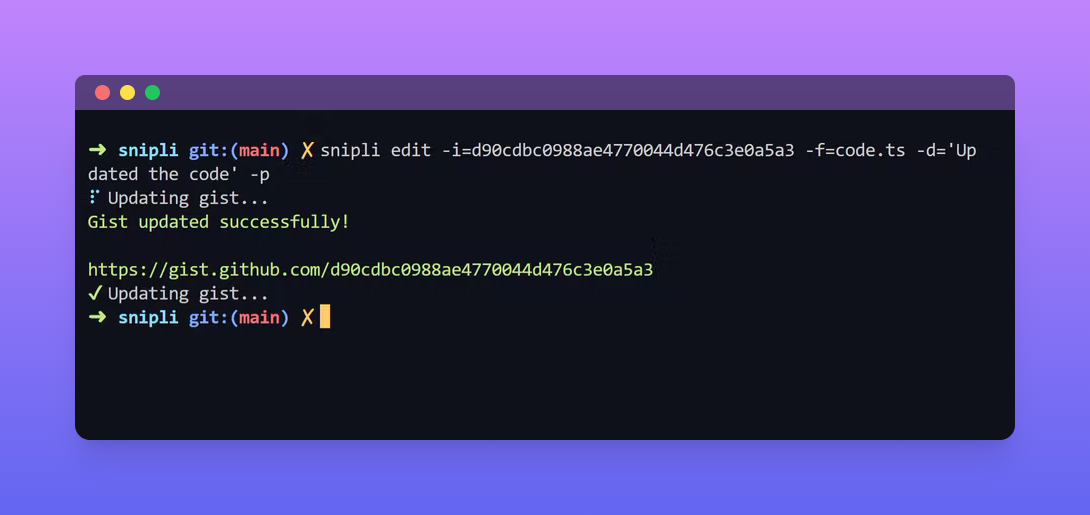 Snipli gallery image