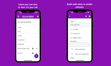 Accomplist gallery image
