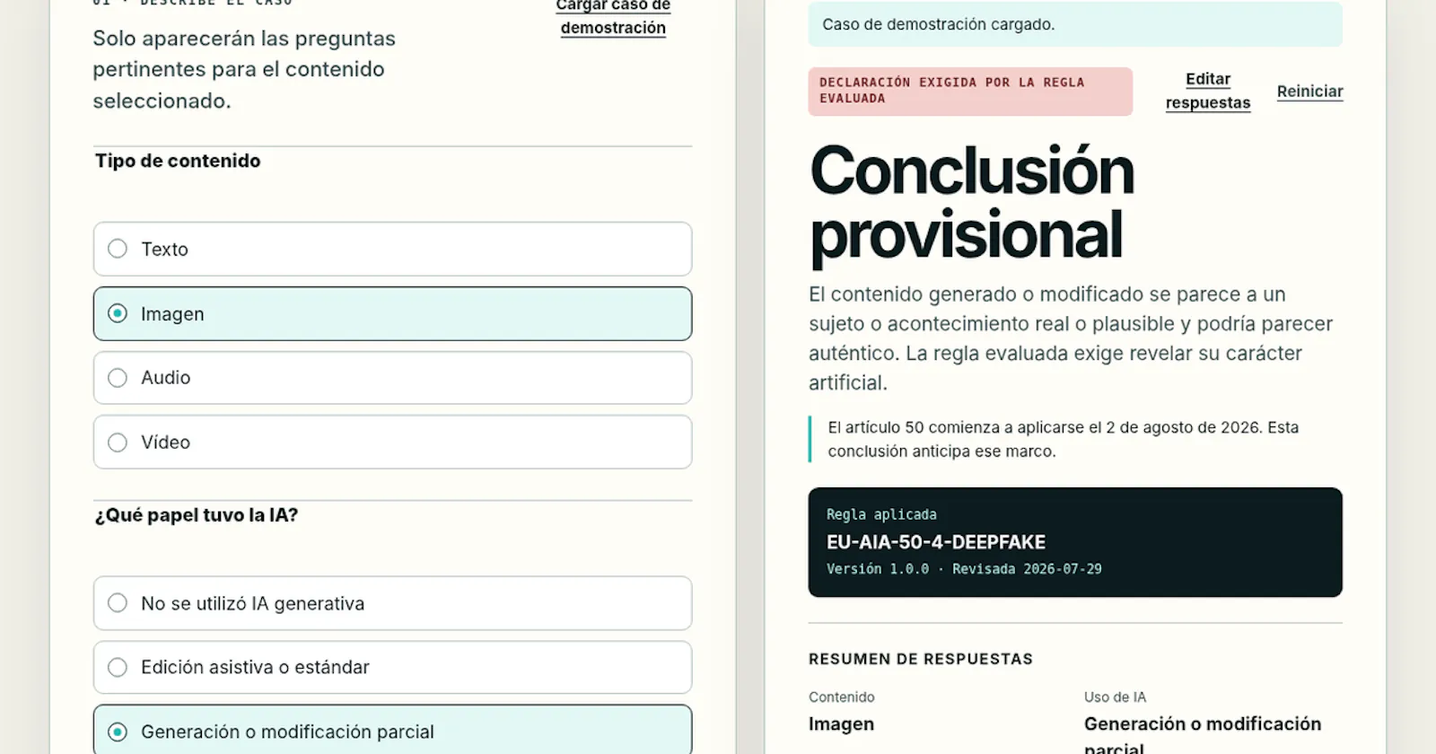 TransparenteIA screenshot 2