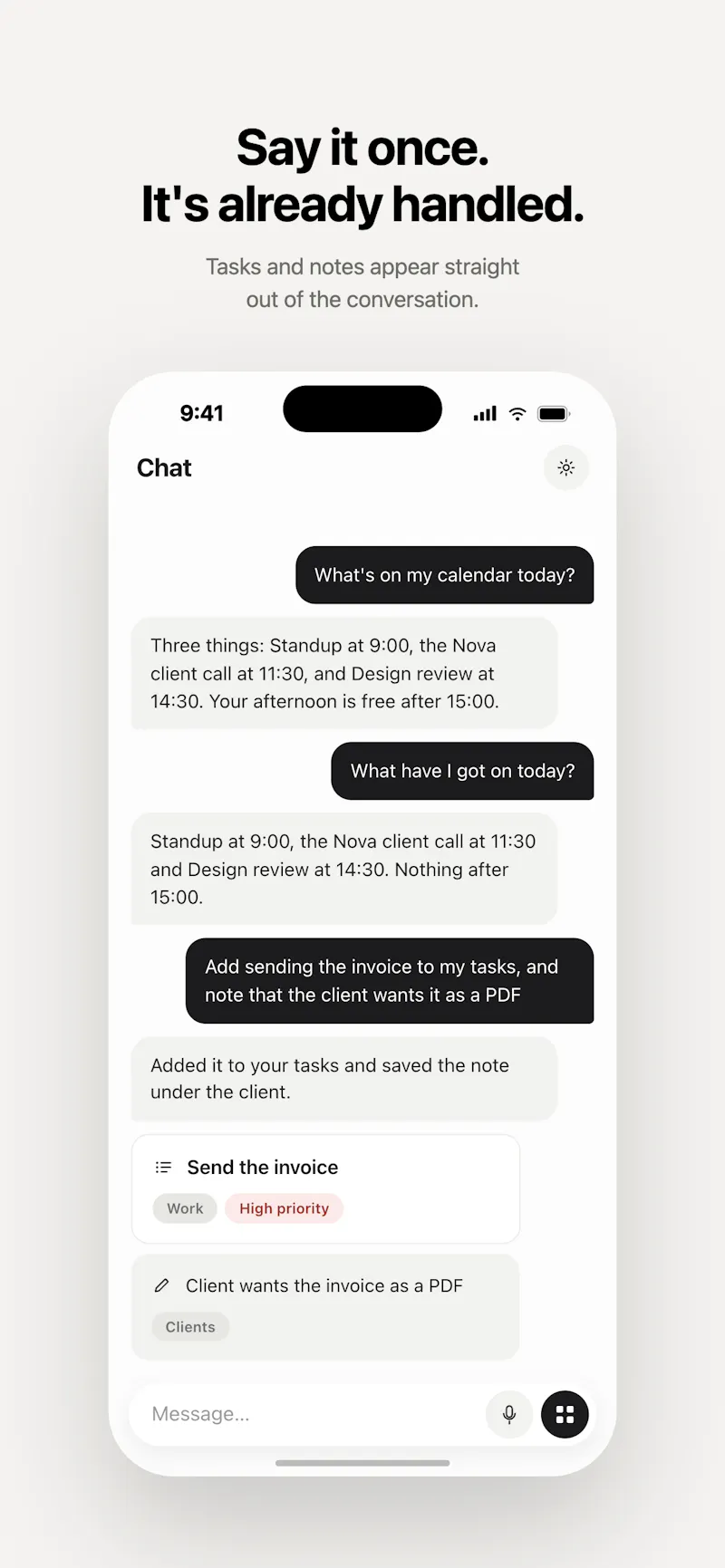 Grimo AI screenshot 4