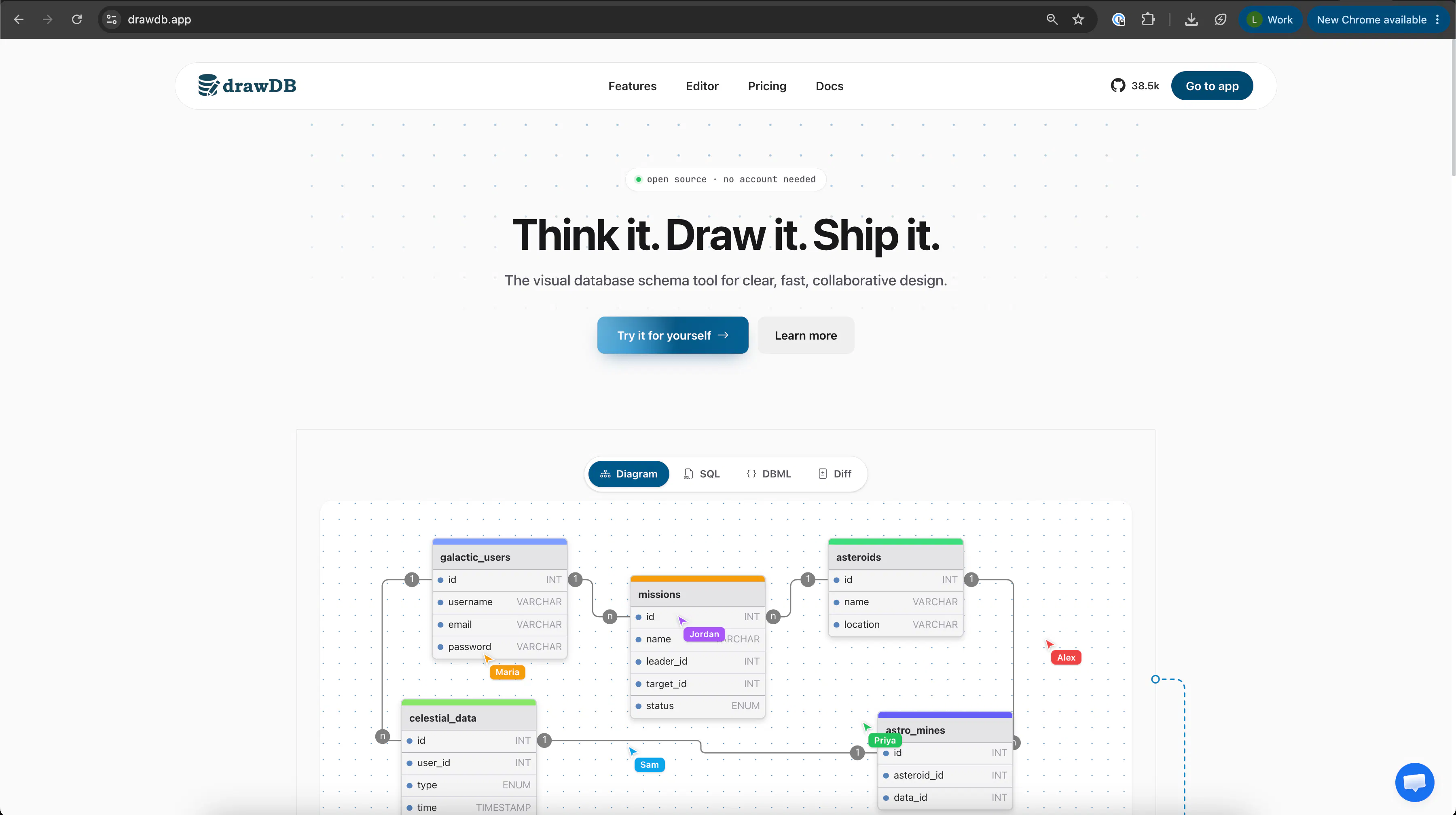drawDB gallery image