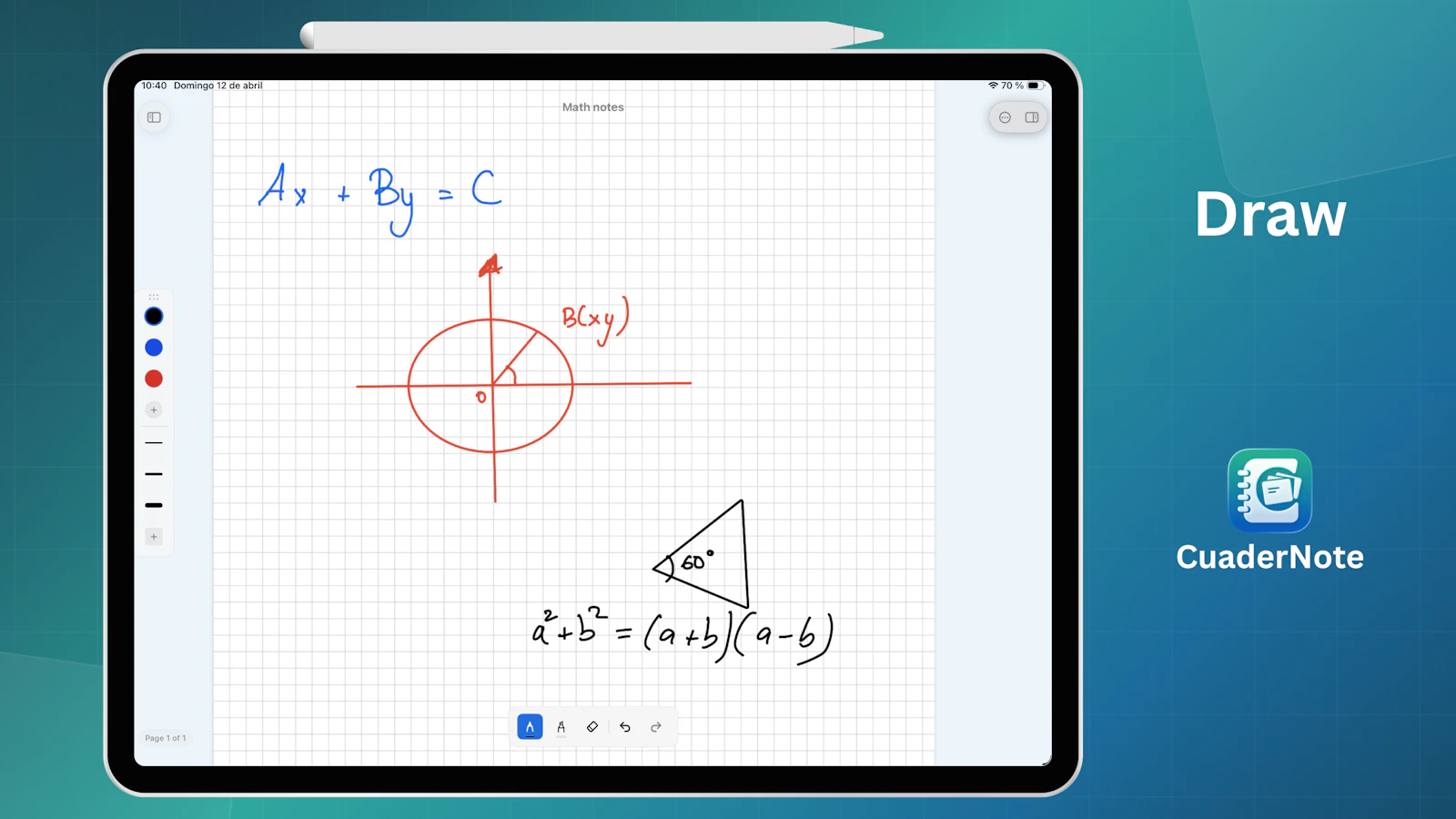 CuaderNote screenshot 3