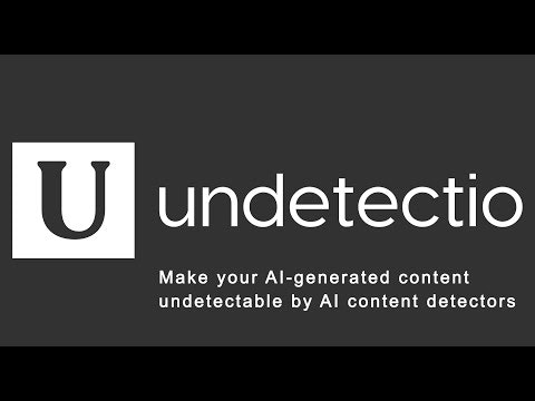 startuptile Undetectio-Make AI-generated text undetectable by AI content detectors