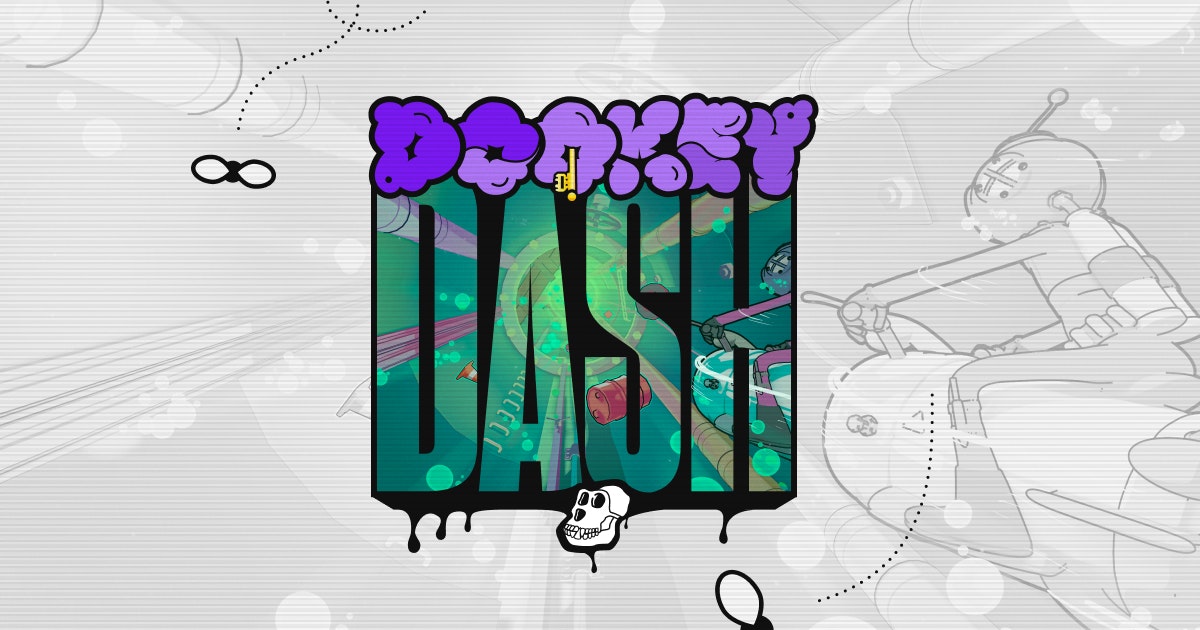Dokey Dash - Dookey Dash is een op vaardigheden gebaseerde munt door Yuga Labs media 5