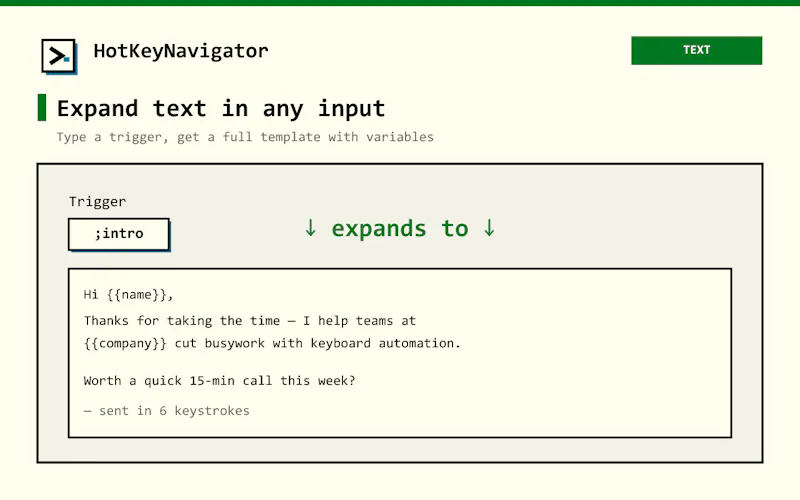 HotKeyNavigator screenshot 5