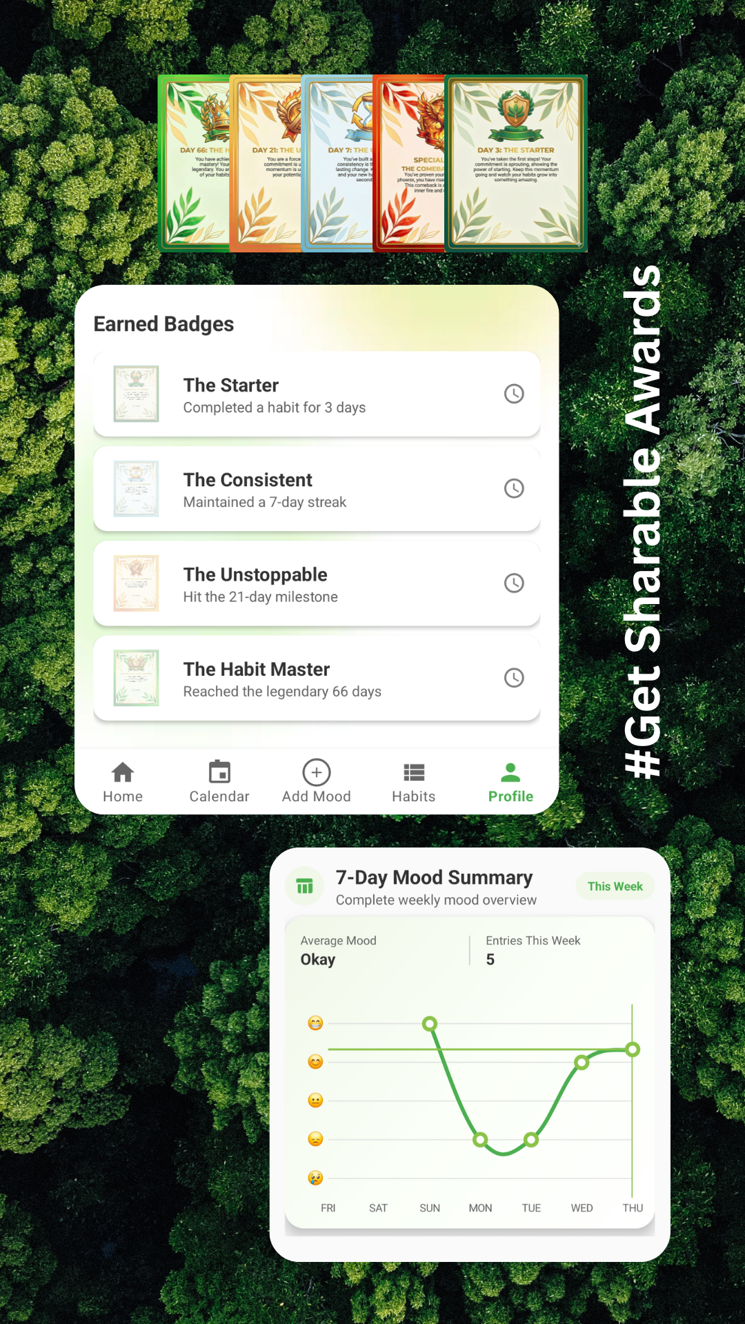Viby AI Habit & Mood Tracker  gallery image