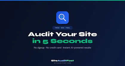 SiteAuditFast gallery image