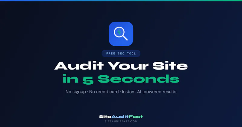 SiteAuditFast screenshot 1