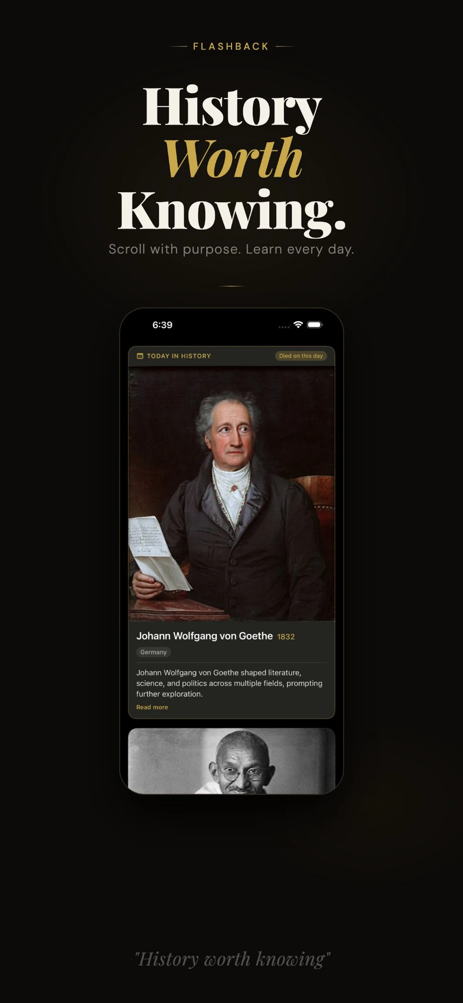 Today in History: Flashback screenshot 1