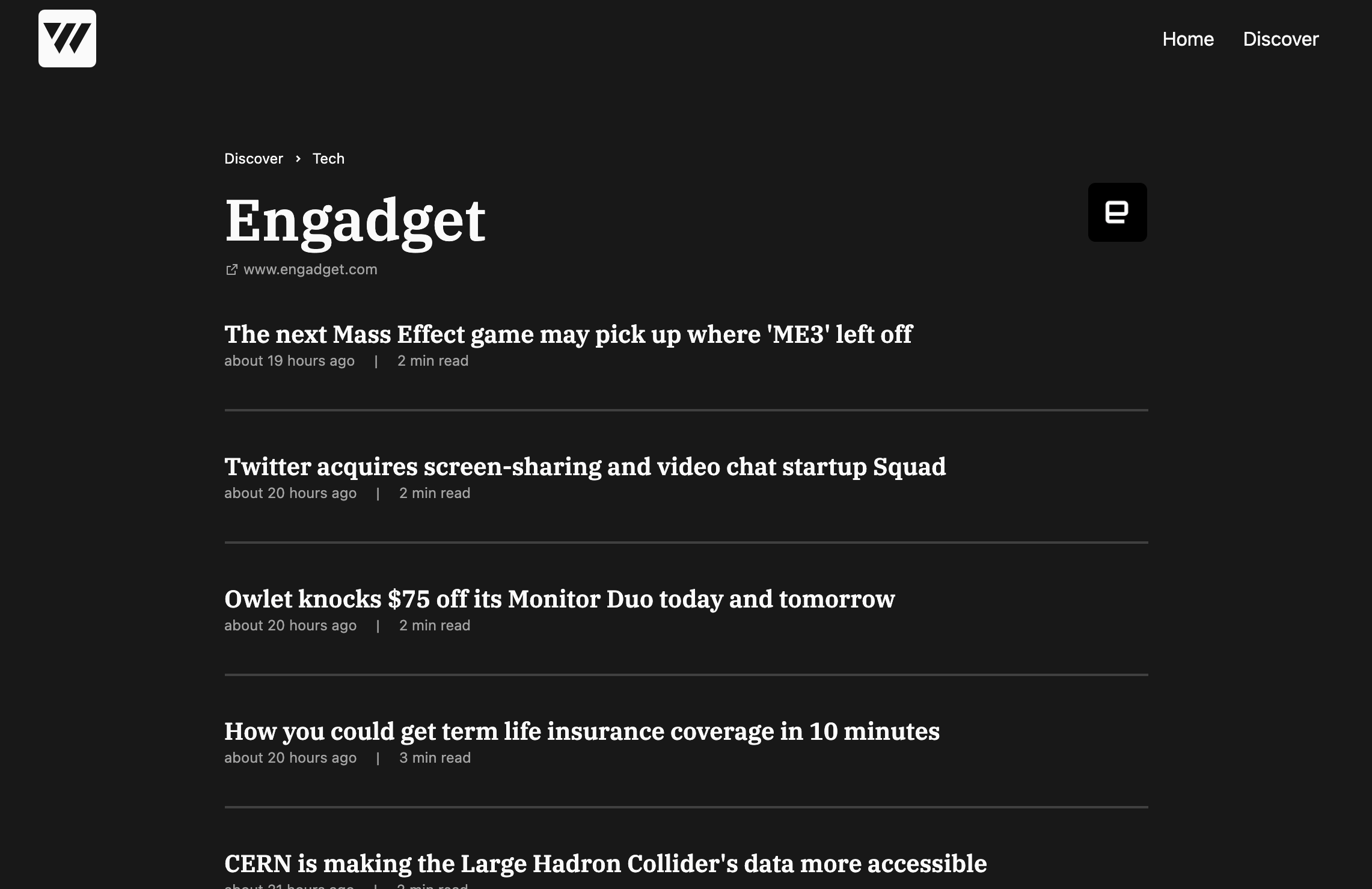 WebFeed.app gallery image