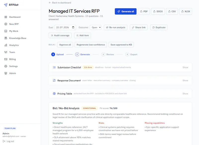 RFPilot screenshot 3