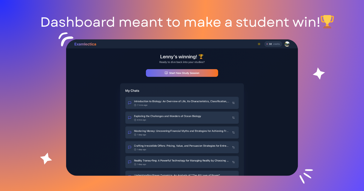 Média Examen - Transformez les notes en flashcards, quiz et résumés avec AI 2